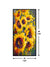 999Store Sunflower Modern Art Canvas Wall Long Big Painting BoxF24X48018