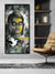 999Store Lord Buddha With White Bird Modern Art Long Big Canvas Wall Painting BoxF24X48020