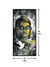 999Store Lord Buddha With White Bird Modern Art Long Big Canvas Wall Painting BoxF24X48020