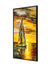 999Store Sunset With Boat In Lake Modern Art Long Big Canvas Wall Painting BoxF24X48033