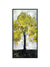 999Store Black Tree With Yellow Leaves Modern Art Long Big Canvas Wall Painting BoxF24X48037