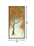 999Store Modern Art Tree With Orange Leaf Art Long Big Canvas Wall Painting BoxF24X48040