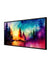 999Store Rainbow Pine Forest Modern Art Long Big Canvas Wall Painting BoxF24X48059