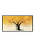 999Store Tree Art With Yellow And Red Color Leaf Modern Art Long Big Canvas Wall Painting BoxF24X48075
