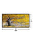 999Store Modern Tree Art With Yellow Leaves Modern Art Long Big Canvas Wall Painting BoxF24X48079