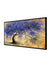 999Store Turquoise Tree Art With Blue Color Leaves Modern Art Canvas Long Big Painting For Wall Décor BoxF24X48080