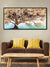 999Store Modern Tree Art With Abstract Effect Leaves Modern Art Long Big Canvas Wall Painting BoxF24X48098