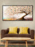 999Store Big Tree With Multi Color Abstract Effect Leaf Modern Art Long Big Canvas Wall Painting BoxF24X48100