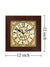 999Store printed flower square wall clock for living room/bedroom/office/hall wall