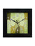 999Store geometrical light green modern stylish square wall clocks for bedroom/kitchen/living room/office