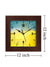 999Store yellow and blue color modern wall clock for living room square wall clock for bedroom/kitchen/office/shop