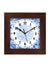 999Store flower background blue and white modern design stylish wall square wall clock for home/kitchen/living room/bedroom/shop