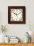 999Store flower with round circle multi color feathers stylish wall square clock for living room/kitchen/bedroom/shop/office/home