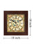 999Store printed flower square wall clock for living room/bedroom/office/hall wall