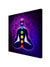 999Store Chakra Meditation Blue Color Canvas Wall PaintingCanvas Painting For Living Room FLP106
