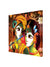 999Store Wooden Stretched Lord Krishna painting wall paintings radha krishna photo frame Radha Modern Wall frames canvas modern stylish room décor home hanging