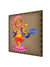 999Store Wooden Stretched Framed paintings for living room wall big size abstract Stylish modern Wall Art hall decoration items Dancing Ganesha Abstract frames canvas painting stylish décor home hanging