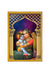 999Store Lord Child Bal Krishna With Yashoda Ma Photo Painting With Photo Frame For Mandir / Temple Bal Krishna Photo Frame