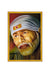 999Store Lord Sai Baba Poster Painting With Photo Frame For Mandir / Temple Sai Baba Poster