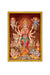 999Store Durga Maa /Ambe/Sherawali With Brahma Vishnu Shiva And Maa Kali Photo Painting With Photo Frame For Mandir / Temple Durga Maa Photo Frame