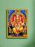 999Store Lord Ganesha Photo Painting with photo Frame for Temple / Mandir ganesha wall decor photo frame