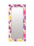 999Store Printed Mirror Frame Wall Mirror for Bathroom Purple Cartoon Rustic washroom Bathroom Mirror