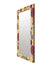 999Store Printed Wall Mirror with Frame Small Mirrors for Art Work Yellow Floral Art washroom Bathroom Mirror
