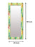 999Store Printed Mirror for bathrooms Wall wash Basin Mirror Green Fruit & Flower washroom Bathroom Mirror