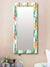 999Store Printed Design Mirror for Wall Mirror for Wall for Bathroom White Fruit& Flower washroom Bathroom Mirror