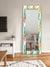999Store Printed Design Mirror for Wall Mirror for Wall for Bathroom White Fruit& Flower washroom Bathroom Mirror