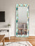 999Store Printed Mirrors for Vanity Mirror Bathroom Mirror Multi Leaves washroom Bathroom Mirror