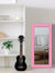 999Store Printed Wall Mirrors for Bathroom Small Mirror for Decoration Pink Zig zag washroom Bathroom Mirror
