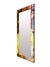 999Store Printed Wall Mount Mirror Small Mirror for Wall Multi Abstract washroom Bathroom Mirror