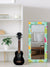 999Store Printed Wall Mirror for Bedroom Small Hanging Mirror Multicolor Flowers washroom Bathroom Mirror