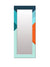 999Store Printed Bathroom Mirror Mirrors for Bathroom Blue Abstract washroom Bathroom Mirror