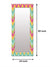999Store Printed Mirror for Wall Decoration Living Room Wall Mirrors for Bedroom Zig zag washroom Bathroom Mirror