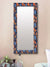 999Store Printed Mirrors for Wall Decor Small Mirror for Decoration Multi Color Flower washroom Bathroom Mirror