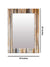 999Store Printed Mirror for Bedroom Bathroom Mirror for Wall Brown Abstract washroom Bathroom Mirror