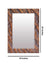 999Store Printed Mirrors for Decorating Wall Mirrors for wash Basin Brown Stone Rustic washroom Bathroom Mirror