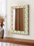 999Store Printed Small Mirror for Wall Mirror for Living Room Decoration Multi dot Art washroom Bathroom Mirror