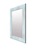999Store Printed Wall Mirror with Frame Small Decorative Mirrors for Wall Grey Marble washroom Bathroom Mirror