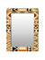 999Store Printed Vanity Mirror Large Bathroom Mirror Decorative washroom Bathroom Mirror