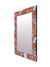 999Store Printed Mirror for Bathroom Wall Small Hanging Mirror Orange Birds washroom Bathroom Mirror