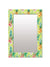 999Store Printed Mirror for bathrooms Wall wash Basin Mirror Green Fruit & Flower washroom Bathroom Mirror