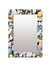999Store Printed Mirrors for Wall Decor Bedroom mirrorr White Stone Rustic washroom Bathroom Mirror