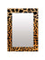 999Store Printed Vanity Mirror Mirrors Decorative Black Shapes washroom Bathroom Mirror