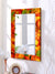 999Store Printed Mirror Decoration Set Looking Mirror Bathroom red Yellow Leaves washroom Bathroom Mirror