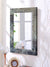999Store Printed Wall Mirror for Bathroom Wall Mirror Home Decor Grey and Black Marvel washroom Bathroom Mirror