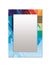 999Store Printed Wall Decor Mirror Hanging Mirror Multi Color Abstract washroom Bathroom Mirror