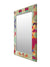 999Store Printed Mirror face Small Hanging Mirror Traditional Dance Patten washroom Bathroom Mirror